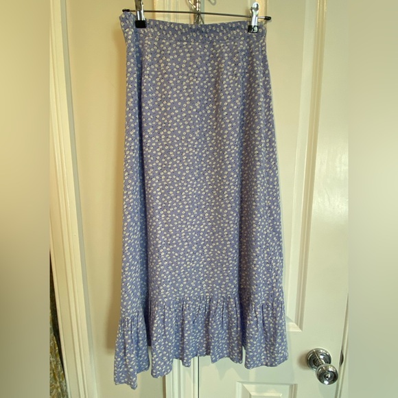 Rails Frida Nova ditsy floral wrap skirt EUC size S - Picture 4 of 8